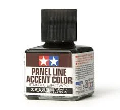 PANEL LINE ACCENT COLOR (DARK BROWN, 40ML)