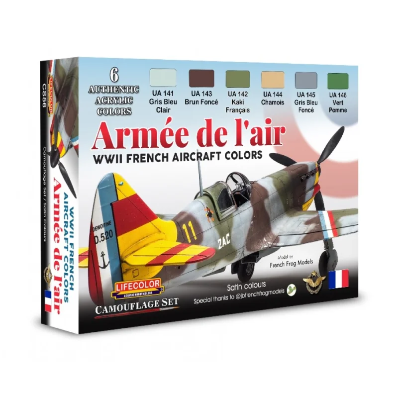 Armee de l'air WWII  French Aircraft Colors