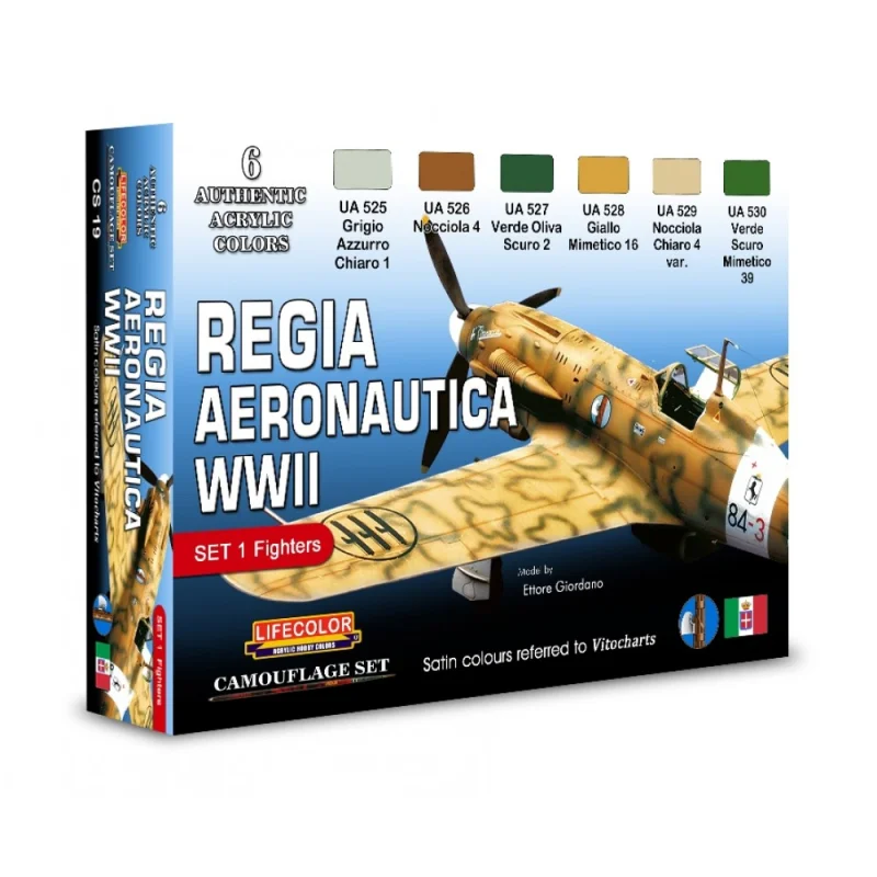 Set Colori Regia Aeronautica WWII Set 1