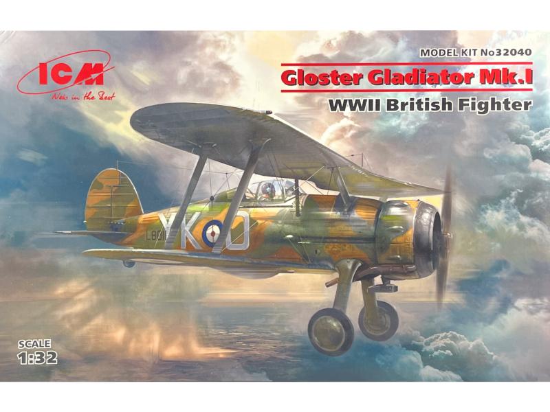ICM 32040 Gloster Gladietor Mk.I 1/32