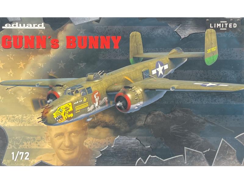 Eduard 2139 B 25J GUNN´s BUNNY 1/72 LIMITED