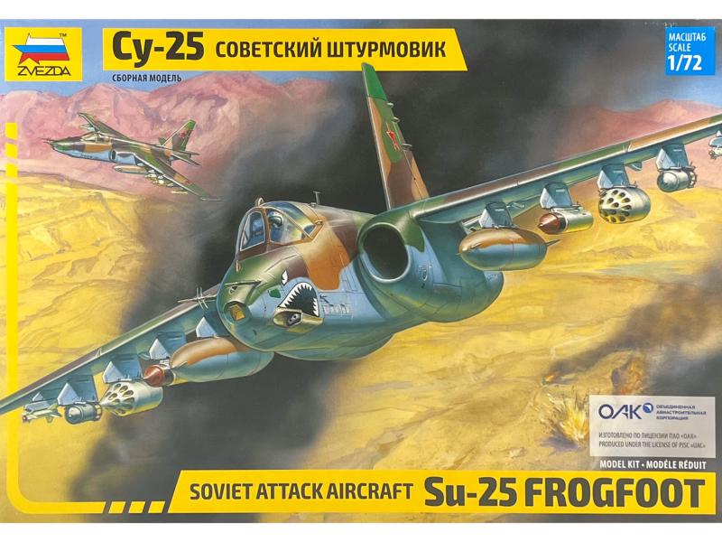 Zvezda 7227 SU 25 FrogFoot 1/72