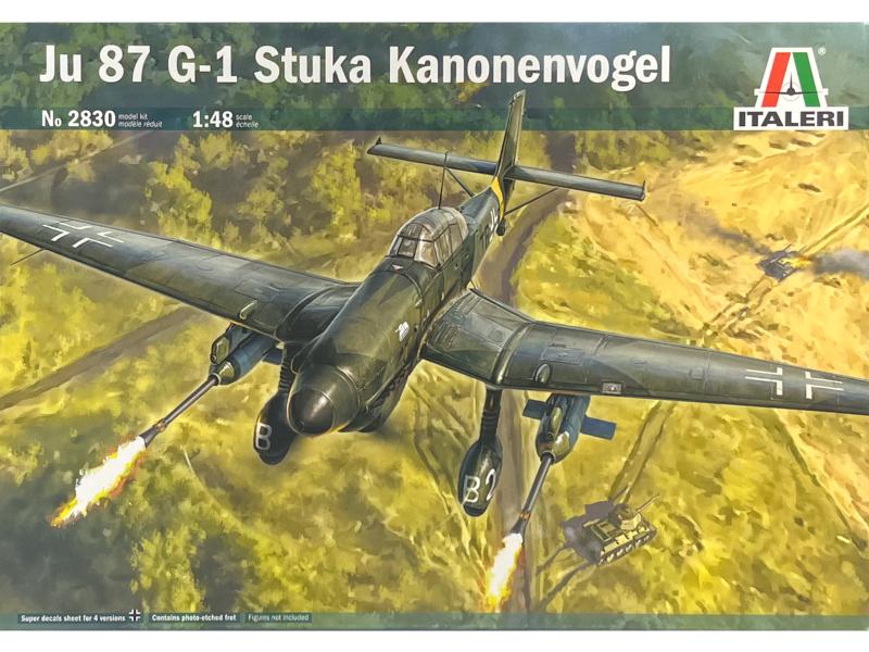 Italeri 2830 Junker Ju 87 G-1 Stuka Kanonenvogel