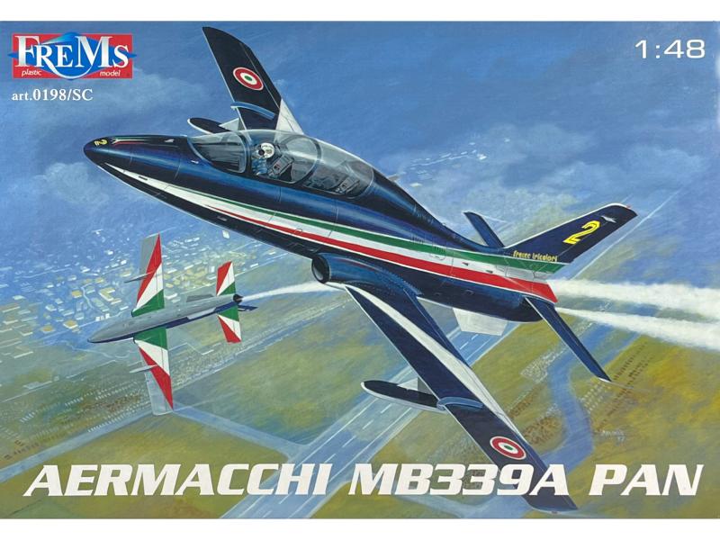 Frems 0198SC AERMACCHI MB339A PAN 1/48