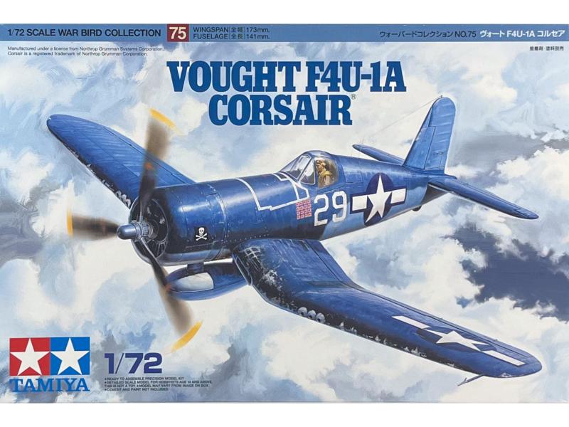 Tamiya 60775 Vought F4U-1A Corsair 1/72