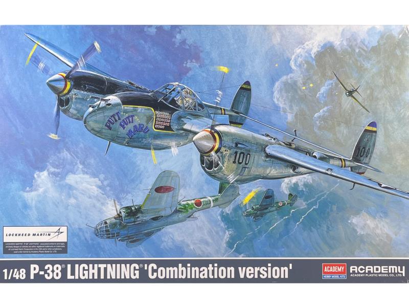 Academy 12282 P-38J COMBINATION VERSION