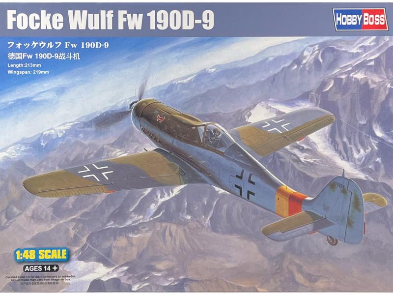 Hobby Boss 81716  Focke Wulf 190 D-9