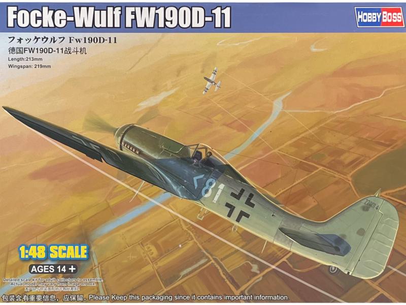 Hobby boss 81718 Focke Wulf 190 D11