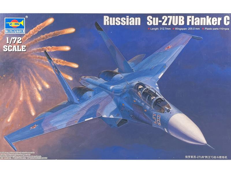 Trumpeter SU- 27UB Flanker C Fighter