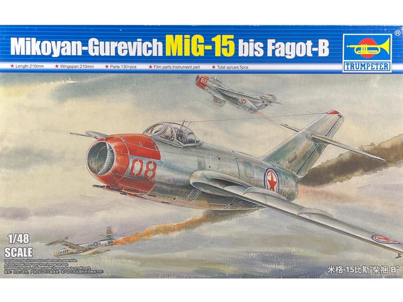 Trumpeter 02806 MiG-15 bis- Fagot