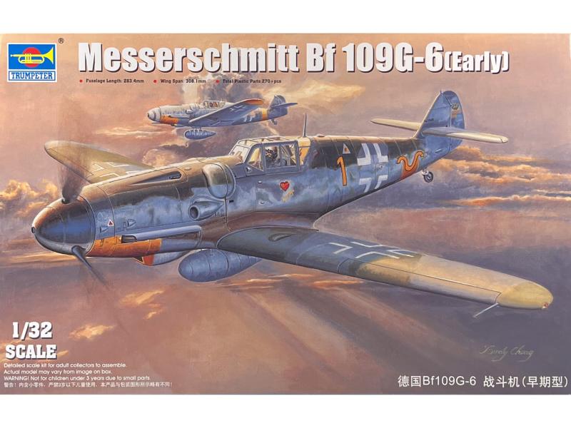 Trumpeter 02296 Messerschmitt Bf109 G-6 (early)