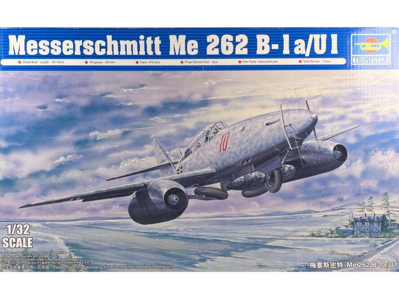 Trumpeter 02237 Messerschmitt Me 262 B-1a/U1