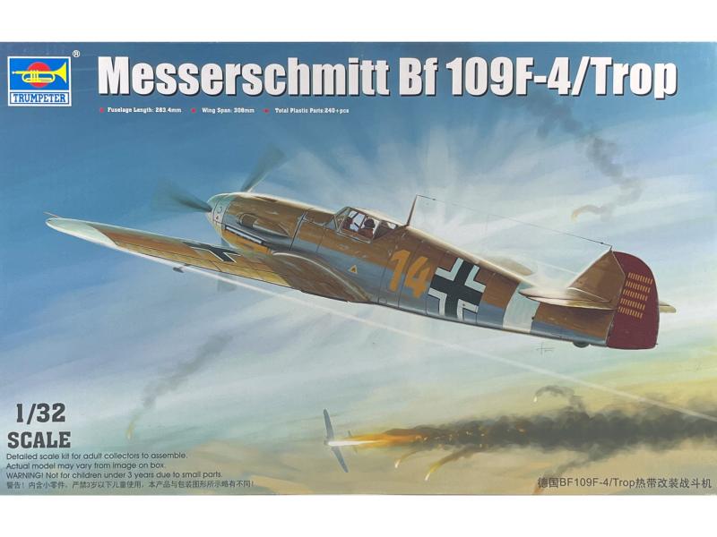 Trumpeter 02293 Messerschmitt Bf 109F/TROP