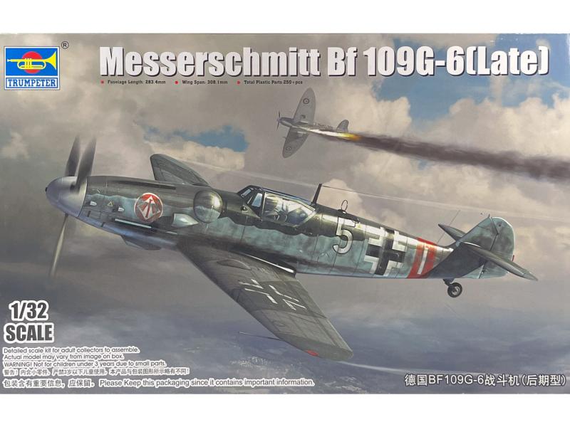 Trumpeter 02297 Messerschmitt Bf 109G-6 (Late)