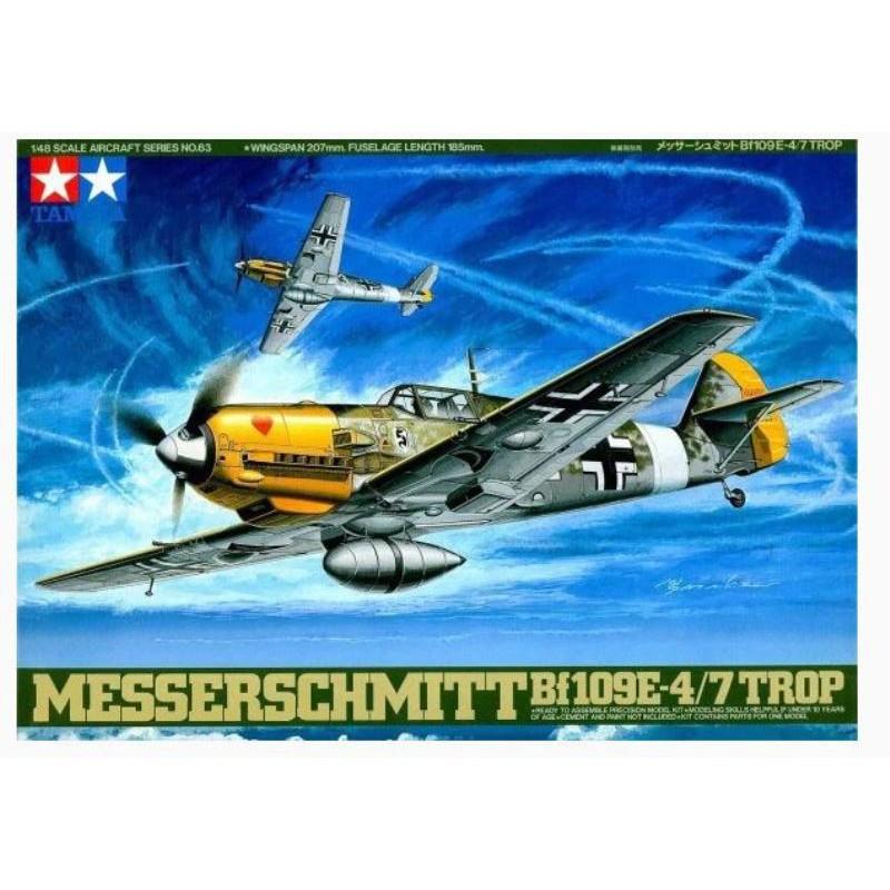 Tamiya 61063 Messerschmitt Bf 109 E-4/7 Trop