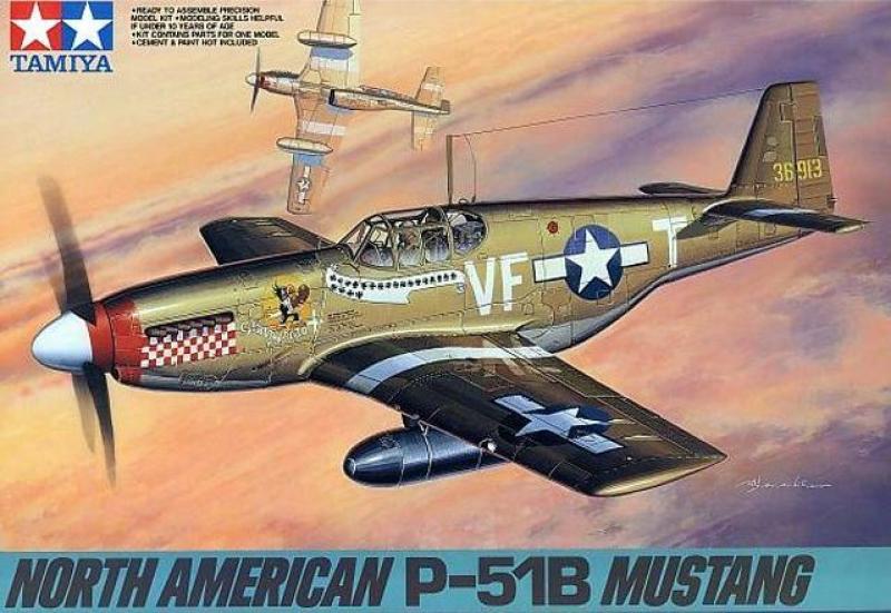 Tamiya 61042 North American P-51B Mustang