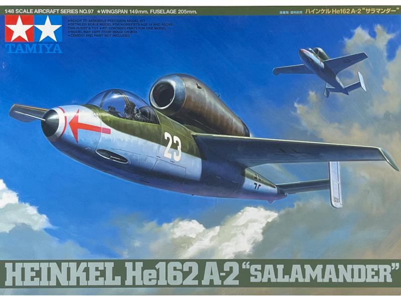 Tamiya 61097 Heinkel He162 A-2 Salamander
