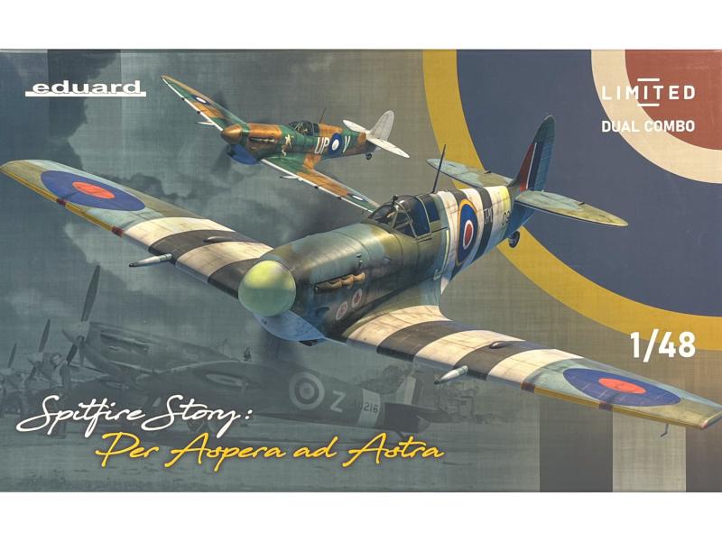  Eduard 11162 SPITFIRE STORY Per Aspera ad Astra DUAL COMBO 1/48