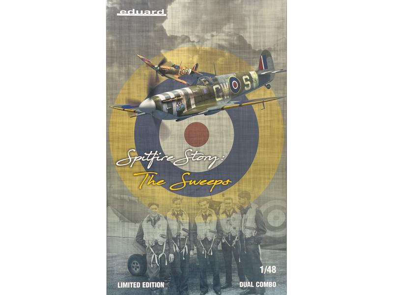  Eduard 11153 SPITFIRE STORY The Sweeps DUAL COMBO 1/48